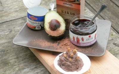 Avocado-Schokomousse! Einfach und vegan!