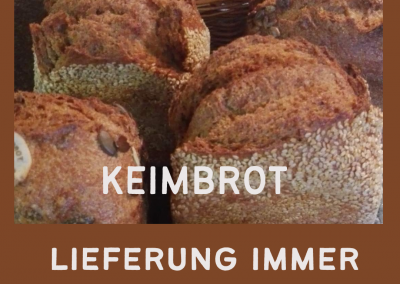 KEIMBROT – gesundes Brot ohne Mehl!
